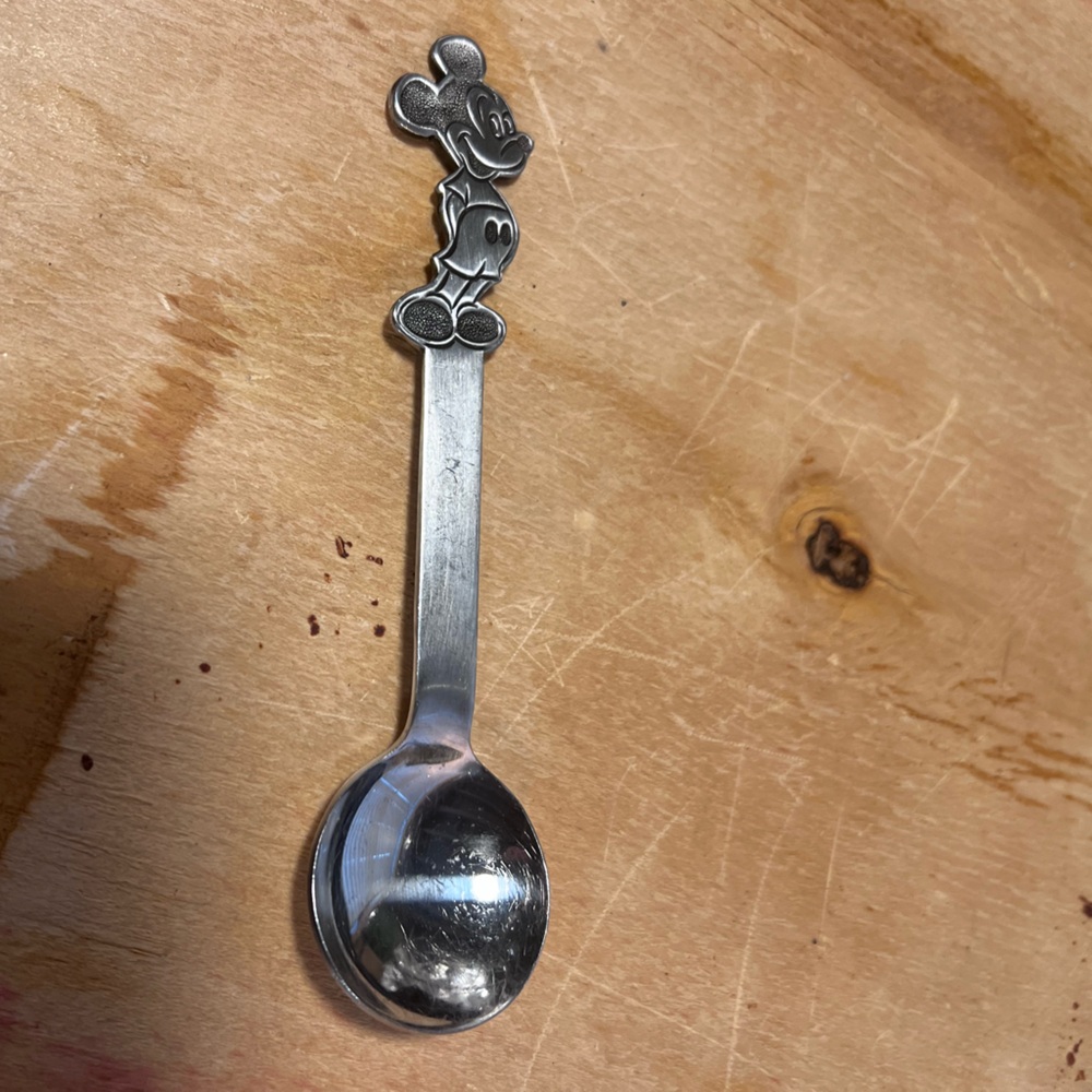 Vintage Walt Disney Mickey Mouse Spoon – Stainless by Bonny Japan